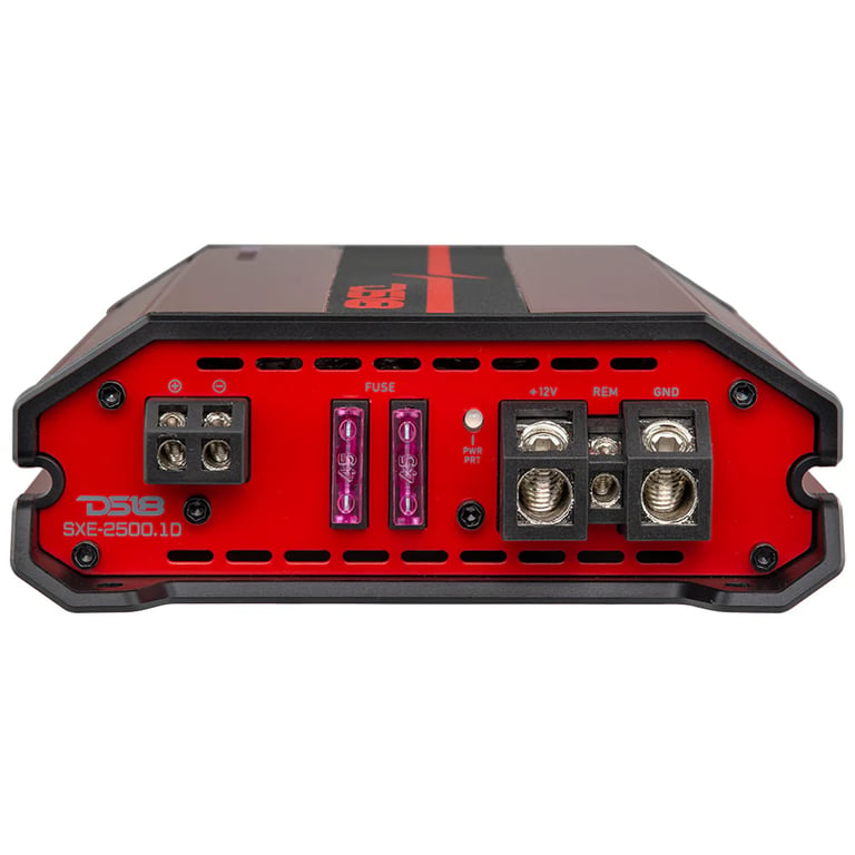 DS18 SXE-2500.1D/RD (Red) with Belva 4 Gauge Amp Kit Image 5