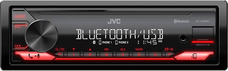 JVC KD-X280BT (Open Box, Great) Image 1
