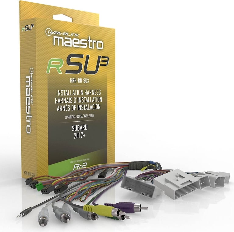iDataLink Maestro HRN-HRR-SU3 Wiring Harness Image 1