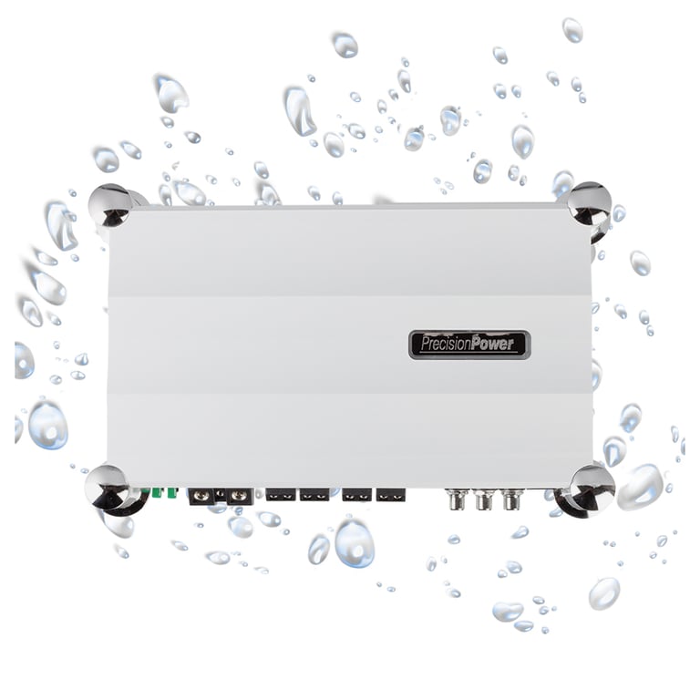 Precision Power (PPI) MPA700.4D with Belva 4 Gauge Amp Kit Image 2