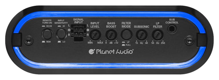 Planet Audio MB1200.1D with Belva 8 Gauge Amp Kit Image 3
