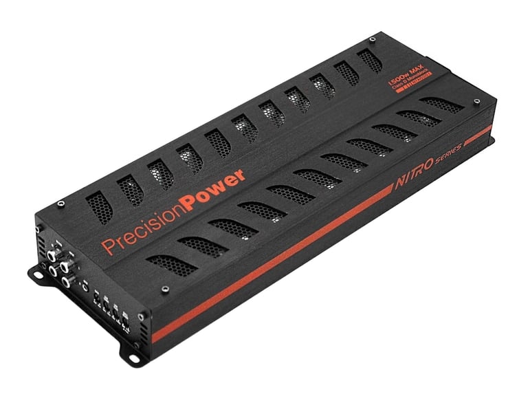 Precision Power NTA1500.1 with Belva 8 Gauge Amp Kit Image 6