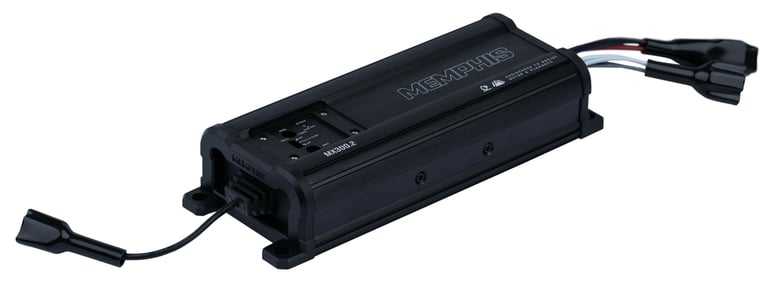 Memphis MX300.2 with Belva 8 Gauge Amp Kit Image 2