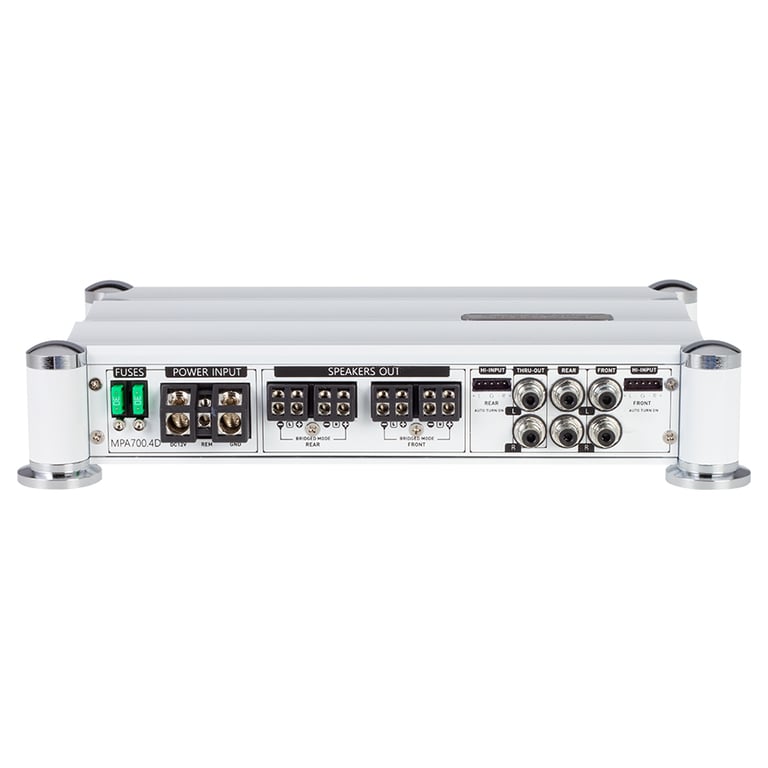 Precision Power (PPI) MPA700.4D with Belva 4 Gauge Amp Kit Image 3
