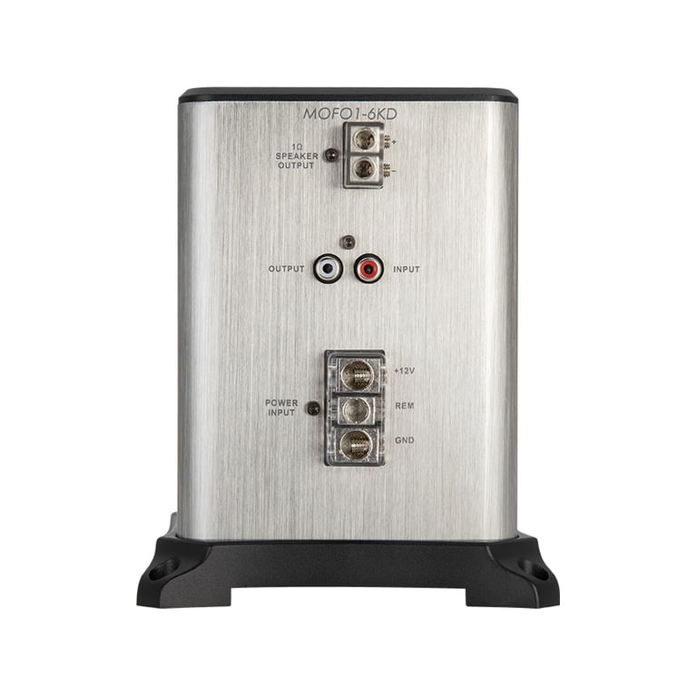 Power Acoustik MOFO1-6KD with Belva 4 Gauge Amp Kit Image 3