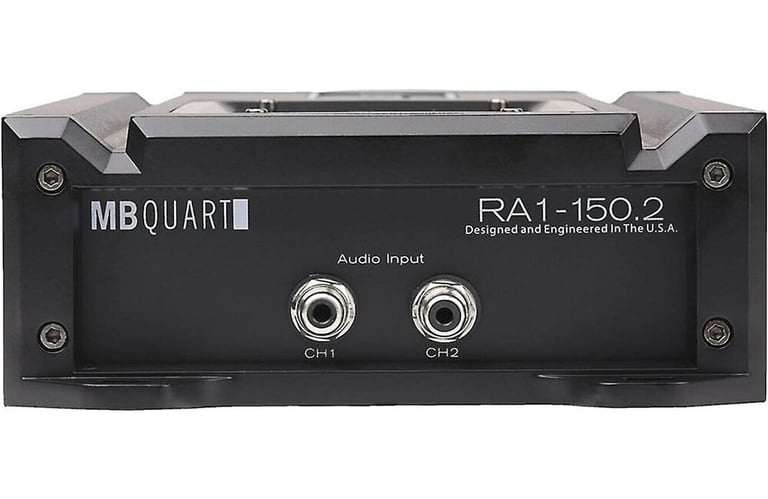 MB Quart RA1-150.2 with Belva 4 Gauge Amp Kit Image 6