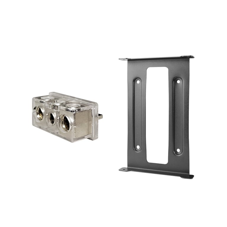 Power Acoustik MOFO1-6KD with Belva 4 Gauge Amp Kit Image 8