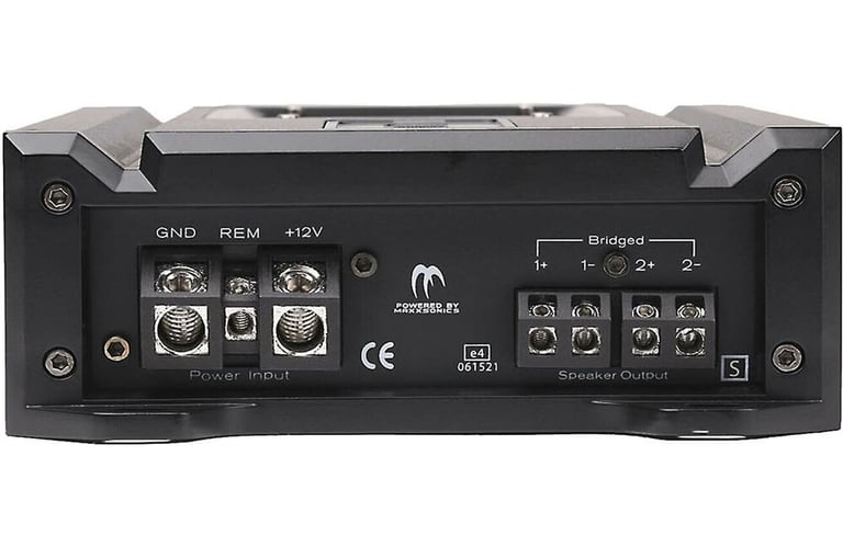 MB Quart RA1-150.2 with Belva 4 Gauge Amp Kit Image 5