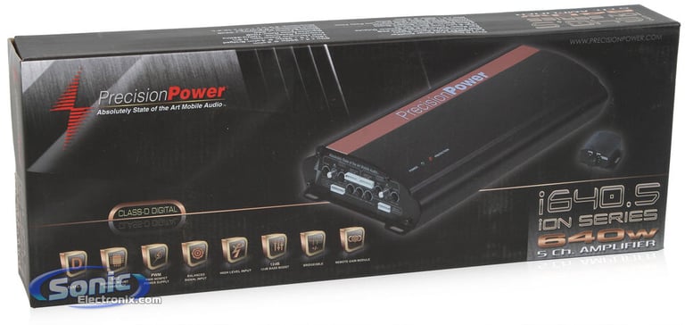 Precision Power PPI i640.5 with Belva 4 Gauge Amp Kit Image 11