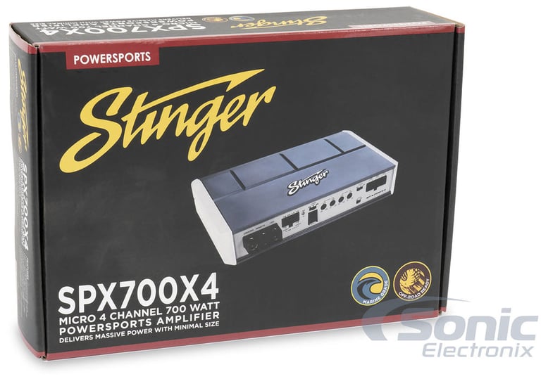 Stinger SPX700X4 with Belva 8 Gauge Amp Kit Image 8