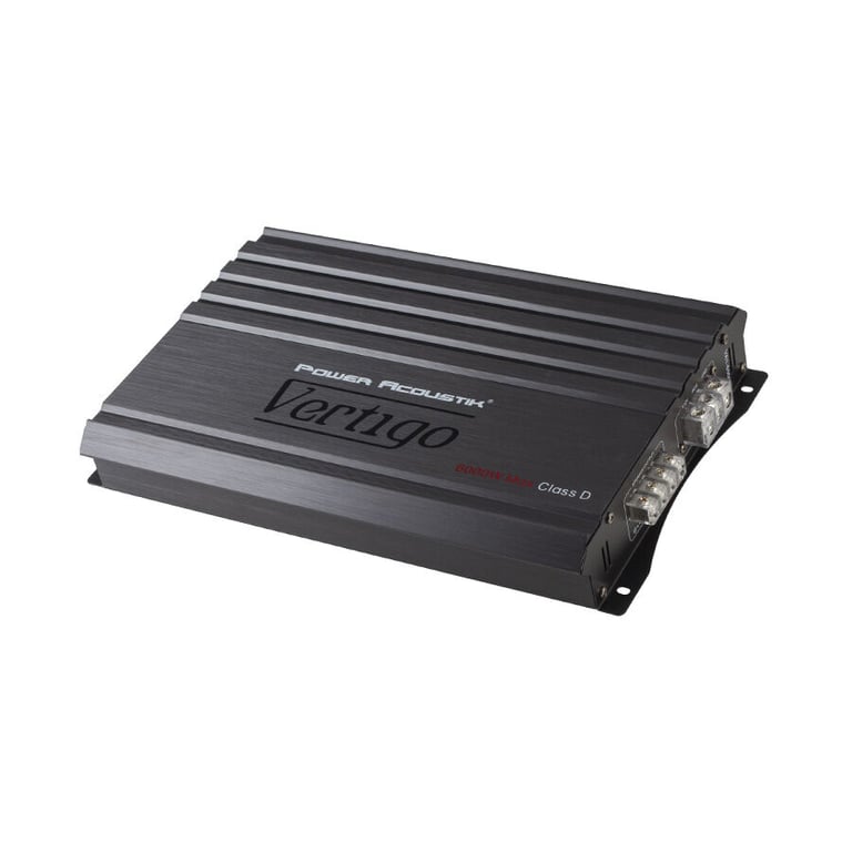 Power Acoustik VA1-6000D with Belva 4 Gauge Amp Kit Image 3