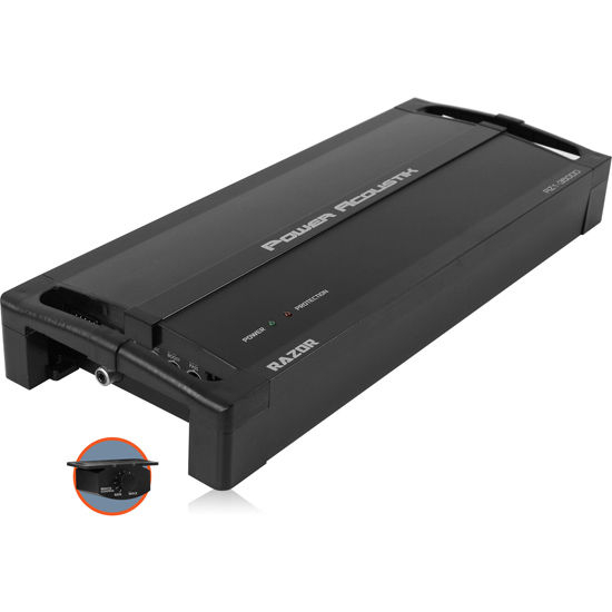 Power Acoustik RZ1-3500D with Belva 4 Gauge Amp Kit Image 2