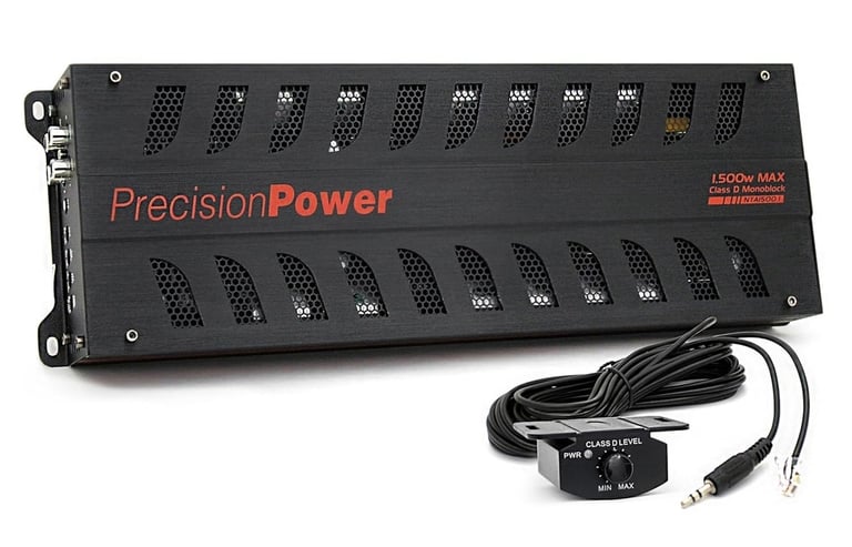 Precision Power NTA1500.1 with Belva 8 Gauge Amp Kit Image 2
