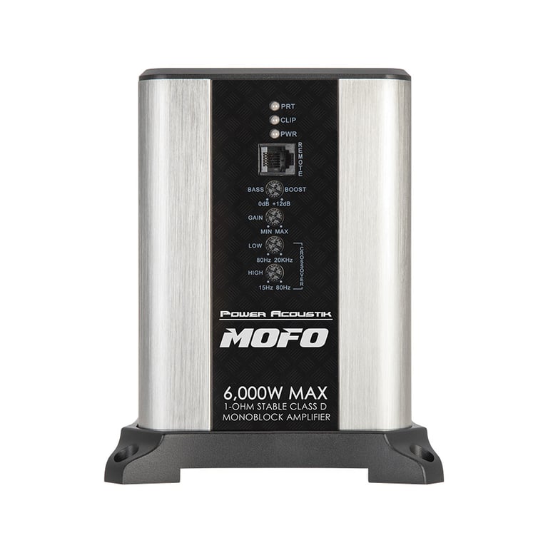 Power Acoustik MOFO1-6KD with Belva 4 Gauge Amp Kit Image 5