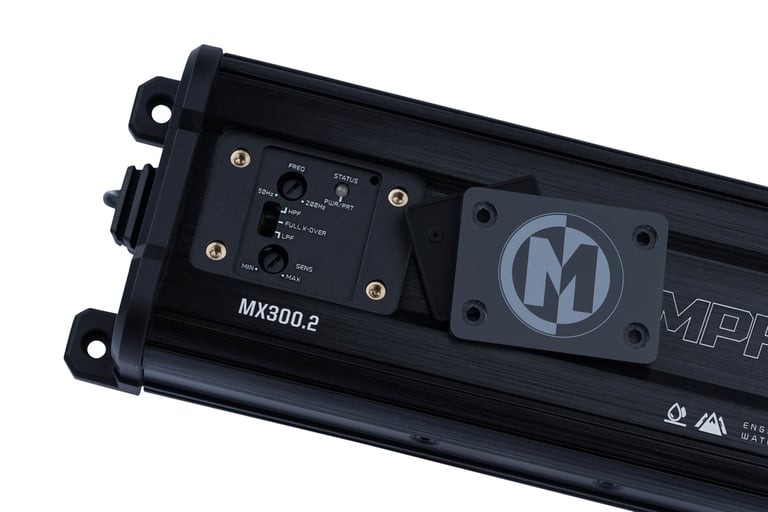Memphis MX300.2 with Belva 8 Gauge Amp Kit Image 7