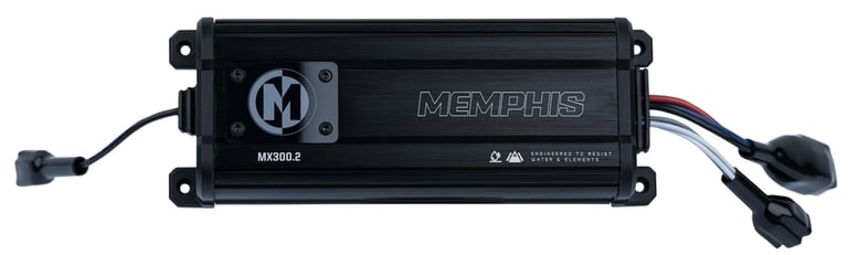Memphis MX300.2 with Belva 8 Gauge Amp Kit Image 3