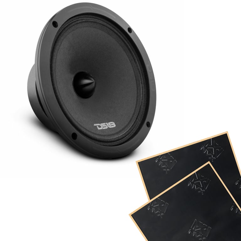 DS18 PRO-ZXI8.4BM (Sold Individually) with Sound Damping Image 1