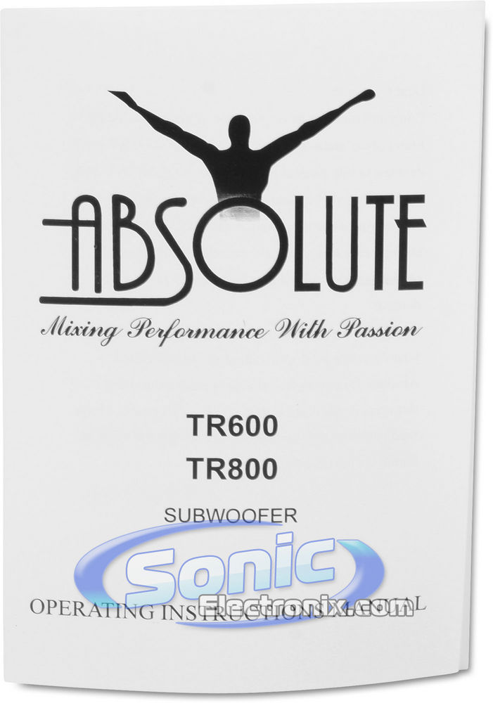 Absolute TR800 12" Image 6