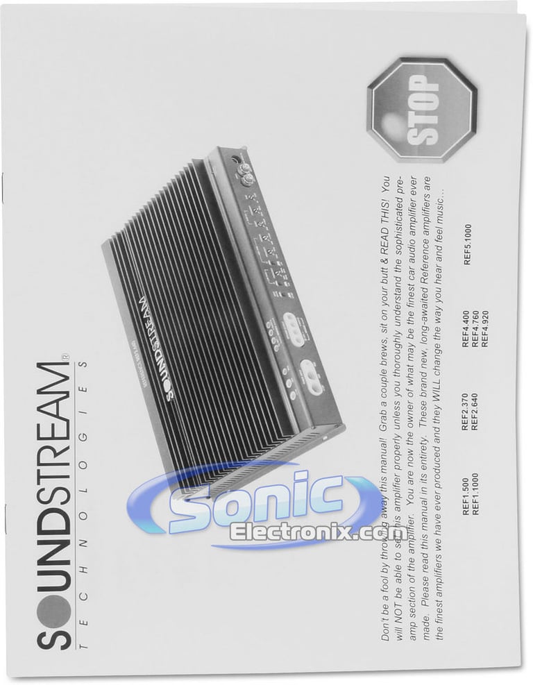 Soundstream REF1.1000 Image 8