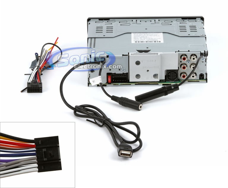 Kenwood eXcelon KDC-X994 w/ Auxiliary Cable, iPod Cable, & ASWC Image 5