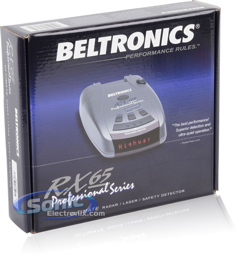 BEL Beltronics Pro RX65 Red Image 9