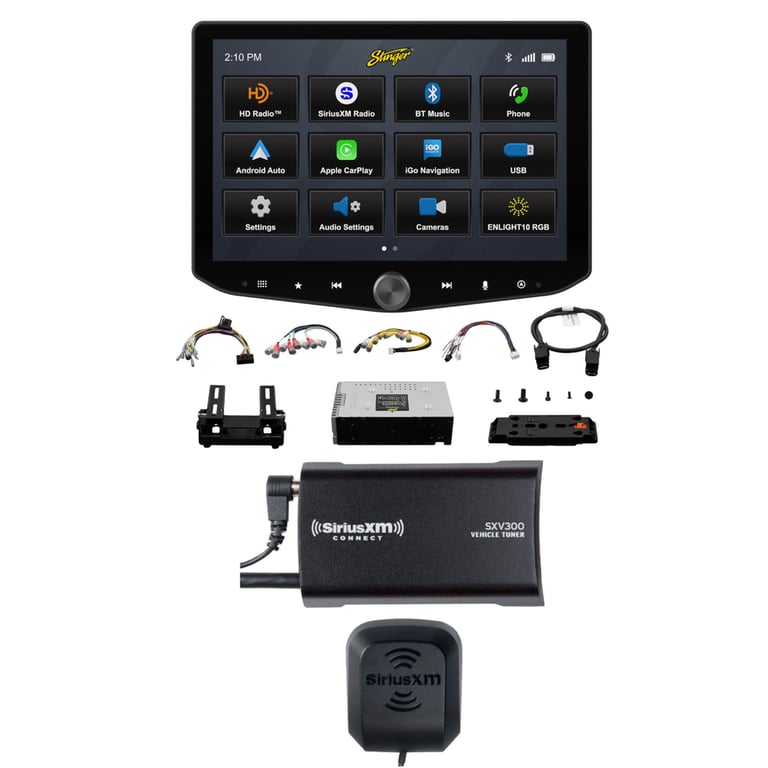 Stinger HORIZON10 IX210 with SiriusXM Tuner Image 1