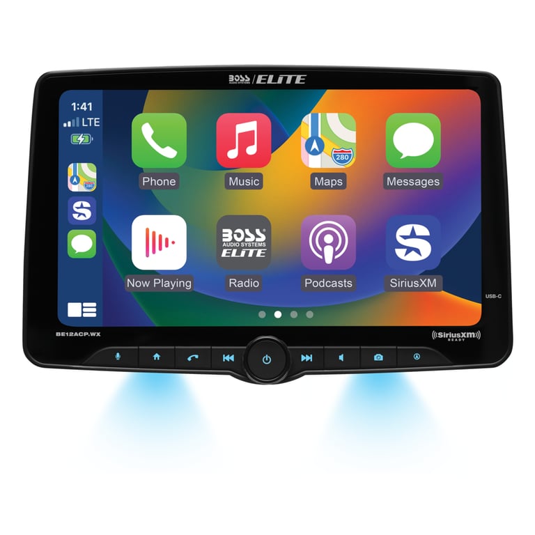 Boss BE12ACP.WX with SiriusXM Tuner Image 2