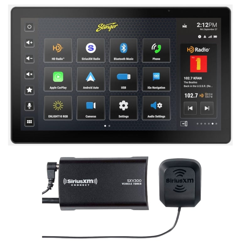 Stinger iX212 (HORIZON12) + SiriusXM Tuner Image 1