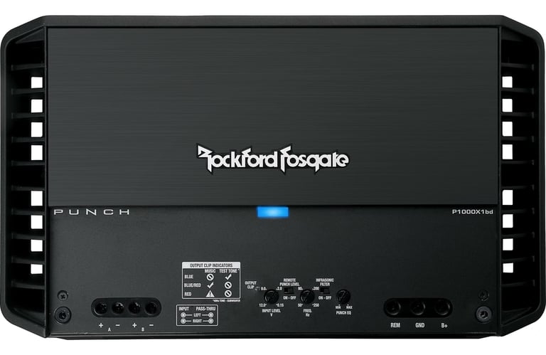 Rockford Fosgate Punch P2-2X12 with Amplifier and Amp Wiring Kit Image 20
