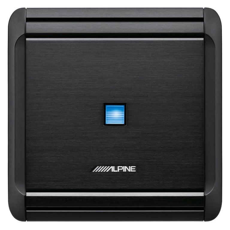 Alpine MRV-M500 with Blue 8 Gauge Amp Kit Image 3