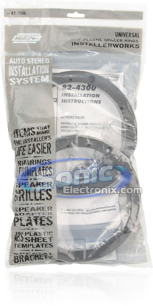 Infinity Reference Series Front Door Speaker Replacement Package Image 9