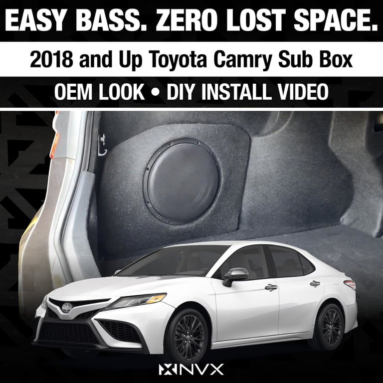 NVX Loaded BOOST Box - 2018-2024 Toyota Camry - BE-TOYCAM-G8 Image 1