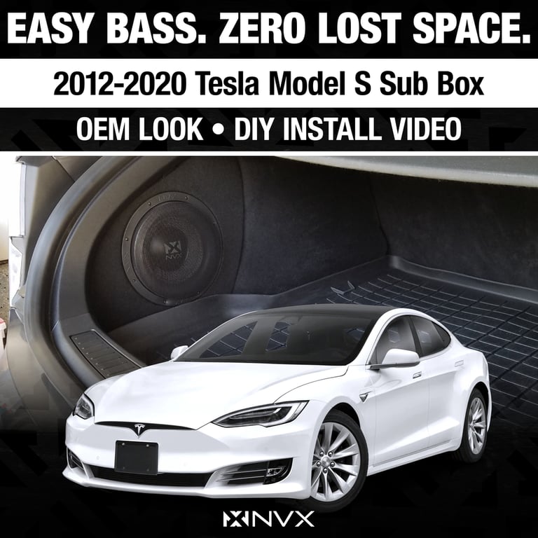 [[!afgShortRange]] - Custom Fit 10" Subwoofer Enclosure | NVX BE-TSLAS-VCW104 Image 1