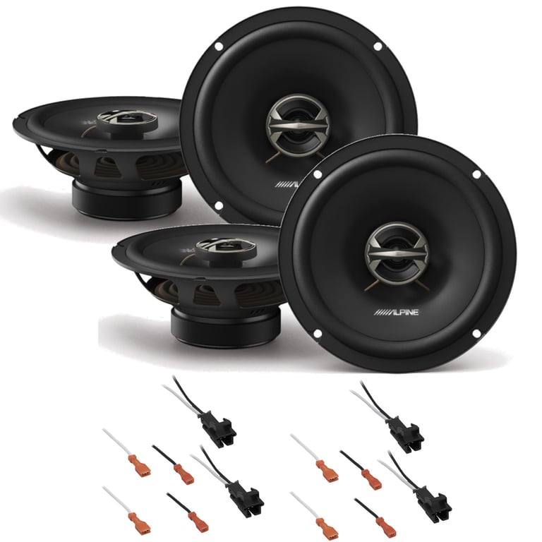 Alpine E Series Rear Door Factory Speaker Replacement Package Image 1