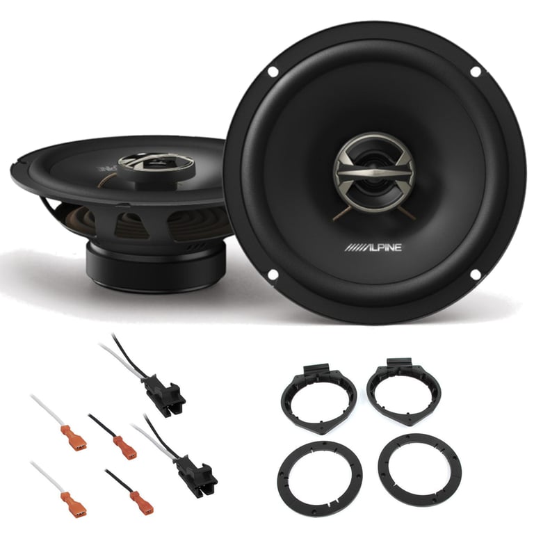 Alpine E Series Front Door Factory Speaker Replacement Package Image 1