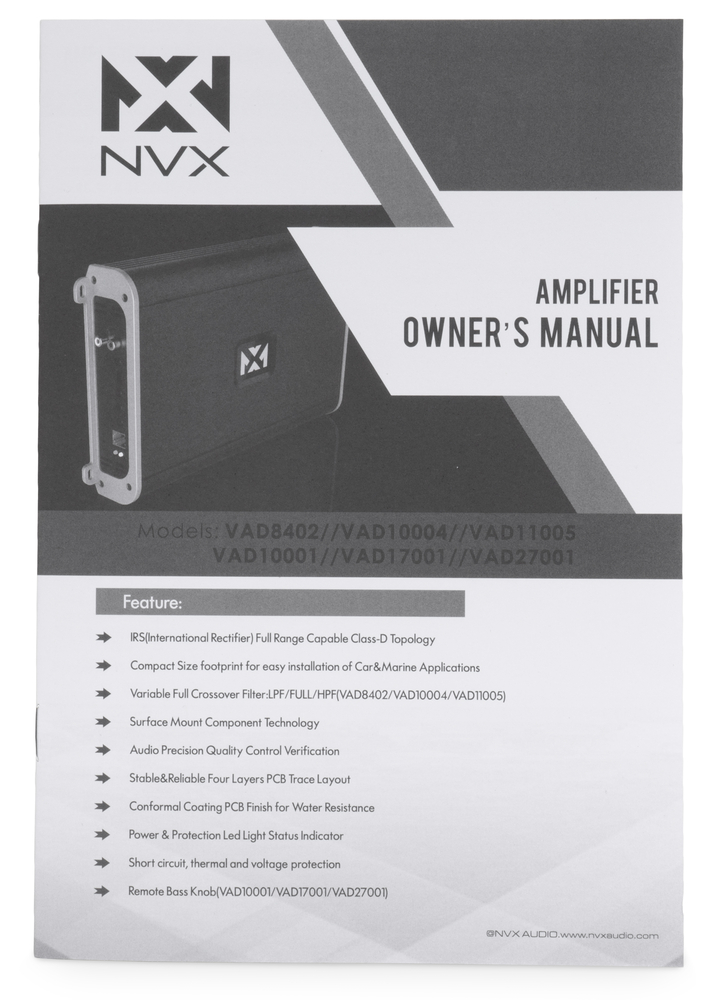 NVX VAD27001 (Open Box, Great) Image 10