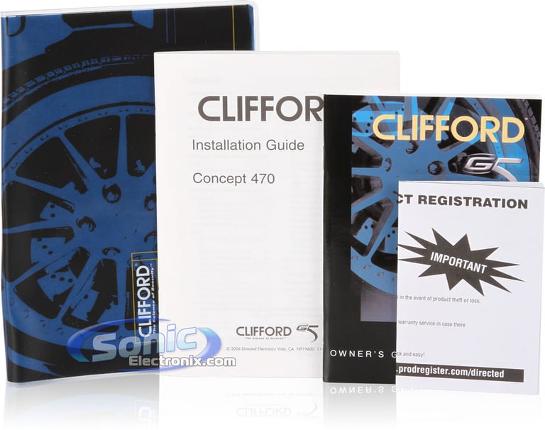 Clifford G5 Concept 470 (P/N# 919600) Image 11