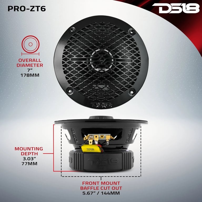 DS18 PRO-ZT6 (Sold Individually) (Open Box, Great) Image 7