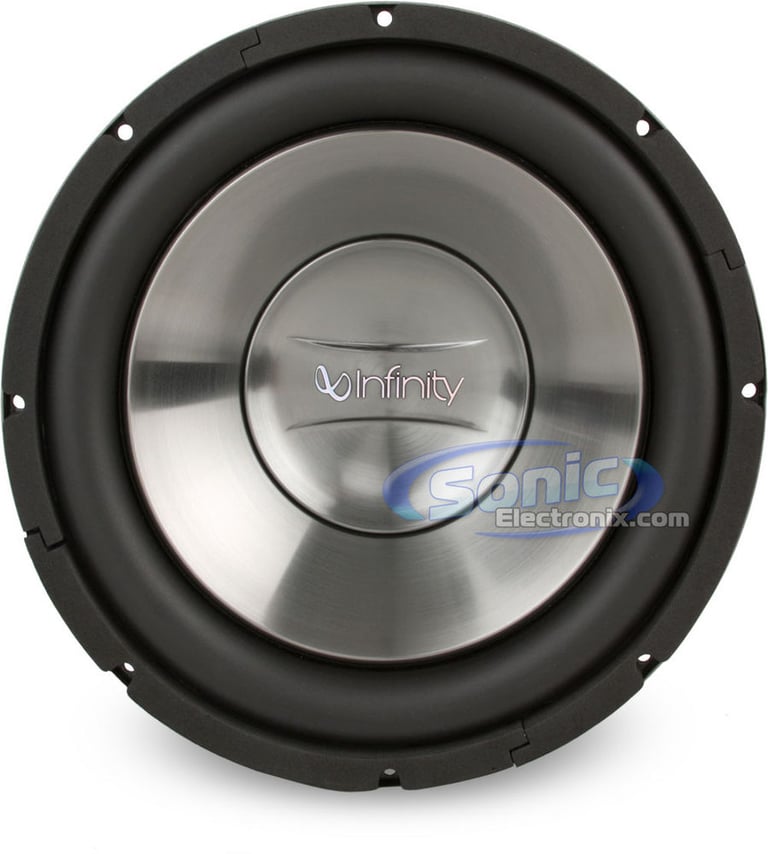 2200W Pair of Infinity 1062W Subwoofers + Sealed Enclosure Bass Package Image 3