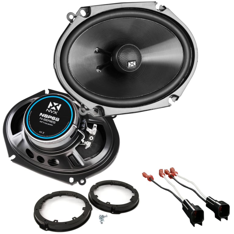 NVX Rear N-Series Speaker Upgrade Kit for 2009-2014 Ford F-150 Image 1