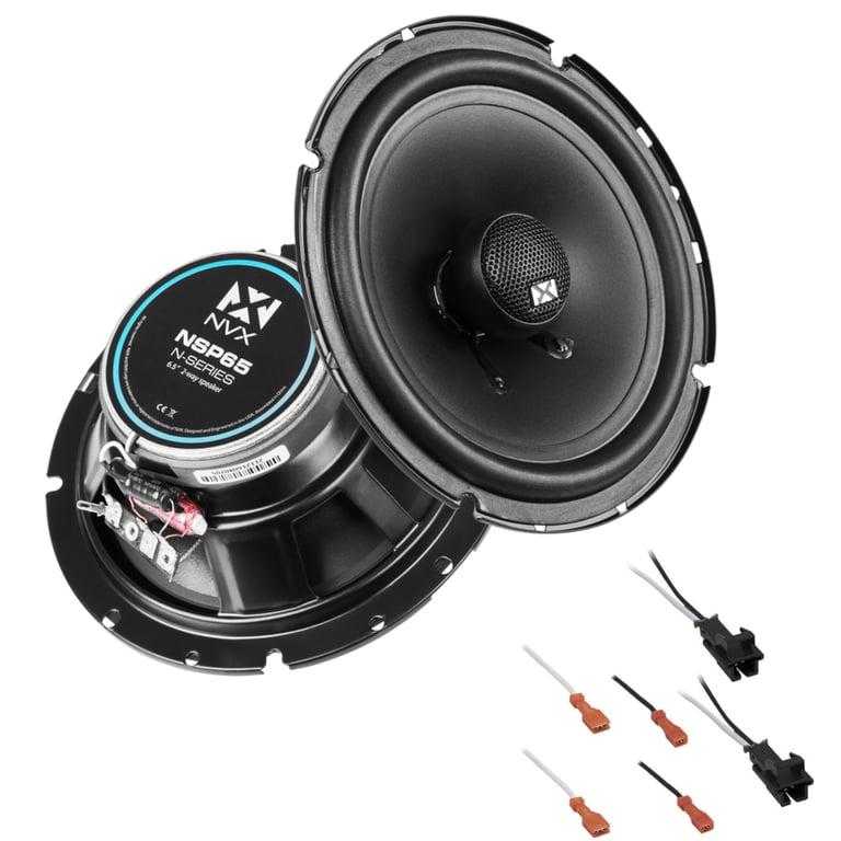 NVX Rear N-Series Speaker Upgrade Kit for 2007-2016 GMC Acadia Image 1