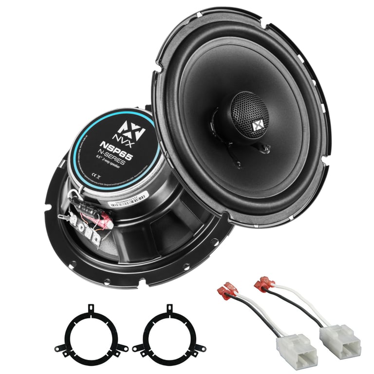 NVX Rear N-Series Speaker Upgrade Kit for 2011-2022 Jeep Grand Cherokee Image 1
