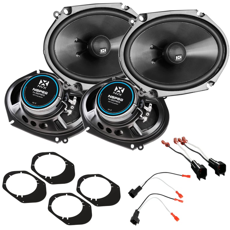 NVX Complete N-Series Speaker Upgrade Kit for 2010-2014 Ford Mustang Image 1