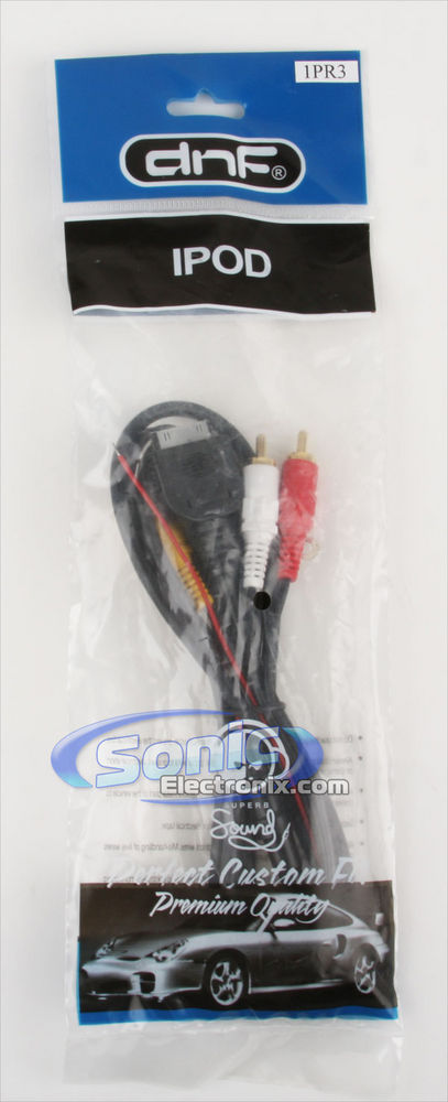 1PR3 - Universal iPod Adapter to RCA A/V Connection Cable w/ Charging Capabilities Image 2