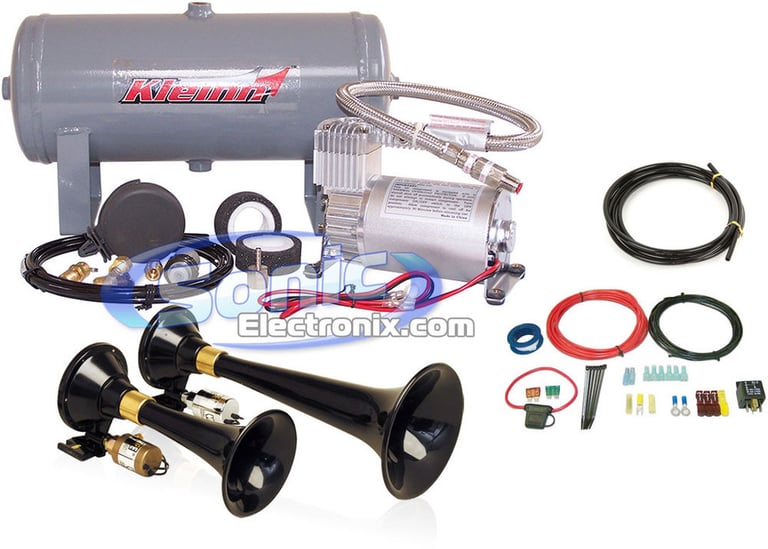 Kleinn Model 220PKG - 220 Air Horn Complete Install Package Image 1