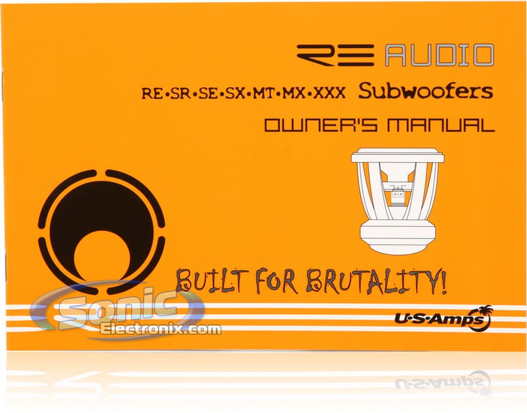 RE Audio XXX15 Factory Refurbished Image 6