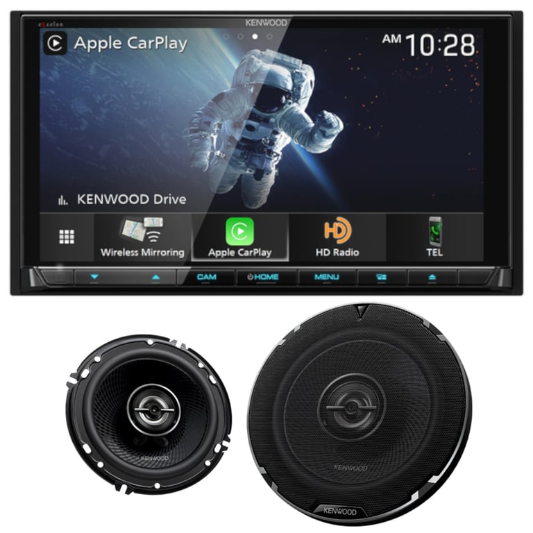 Kenwood eXcelon DDX9907XR with 6.5" KFC-1698RS Image 1