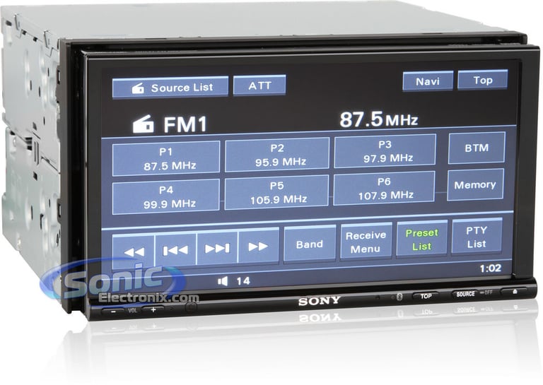 Sony XNV-770BT Open Box Image 2