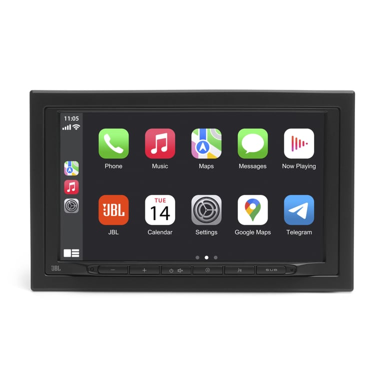 2002-2008 Dodge Ram 1500 JBL Double DIN Wireless Car Stereo Upgrade Image 3