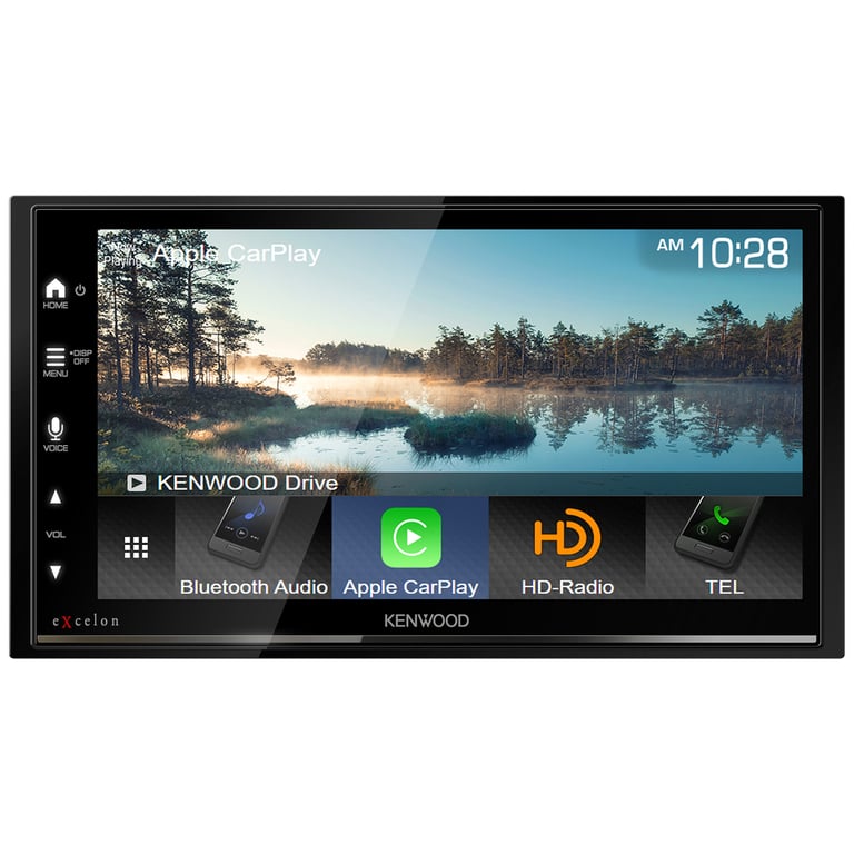 2009-2012 Dodge Ram 1500 Kenwood Double DIN Bluetooth Car Stereo Upgrade Image 6